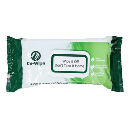 DeWipe Biodegradable wipes